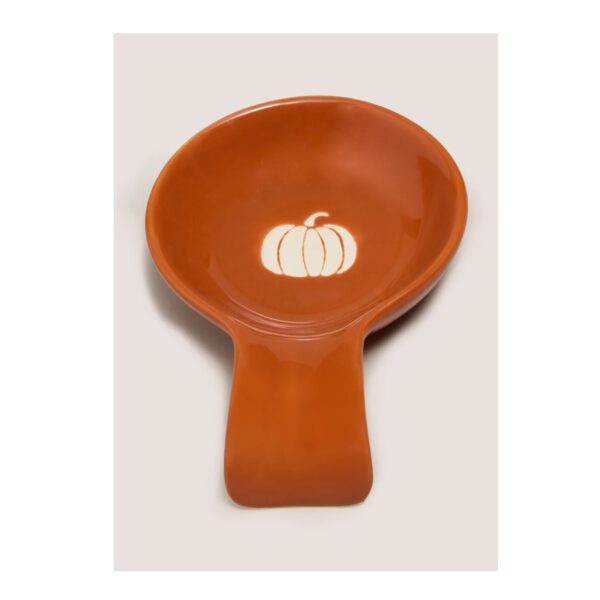 Orange Pumpkin Spoon Rest